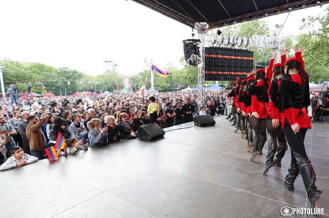 В Ереване стартует митинг оппозиции, посвященный освобождению Шуши