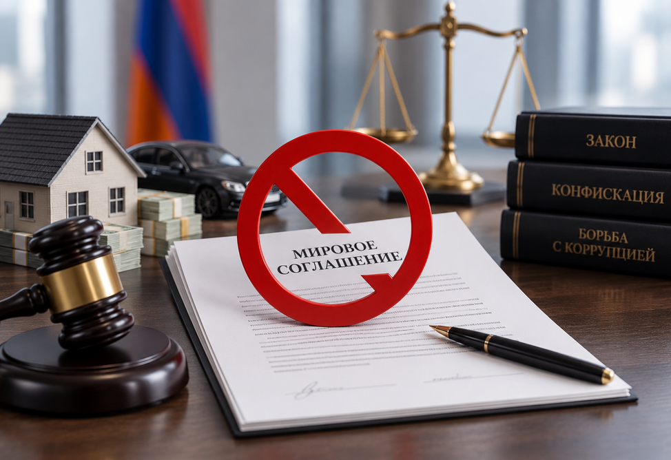 В Армении хотят исключить мировые соглашения при конфискации имущества незаконного происхождения