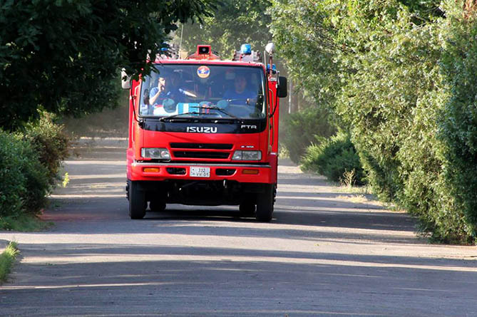 Խոշոր հրդեհ՝ Երևանում․ կրակի դեմ է պայքարել 8 մարտական հաշվարկ