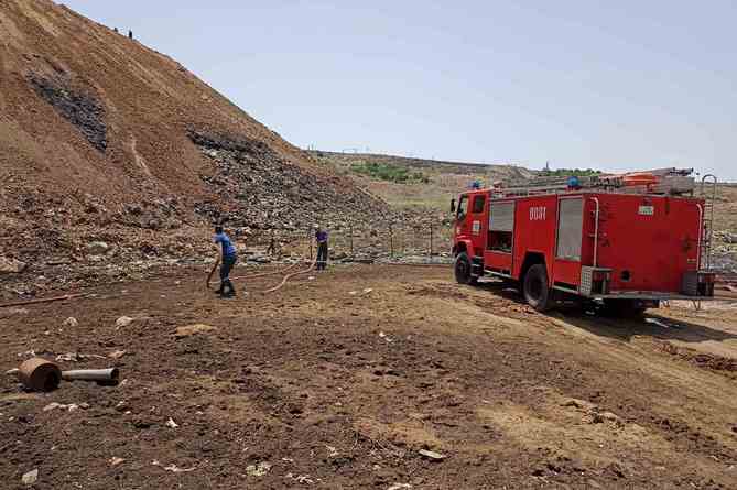 Нубарашенская свалка горела в Ереване