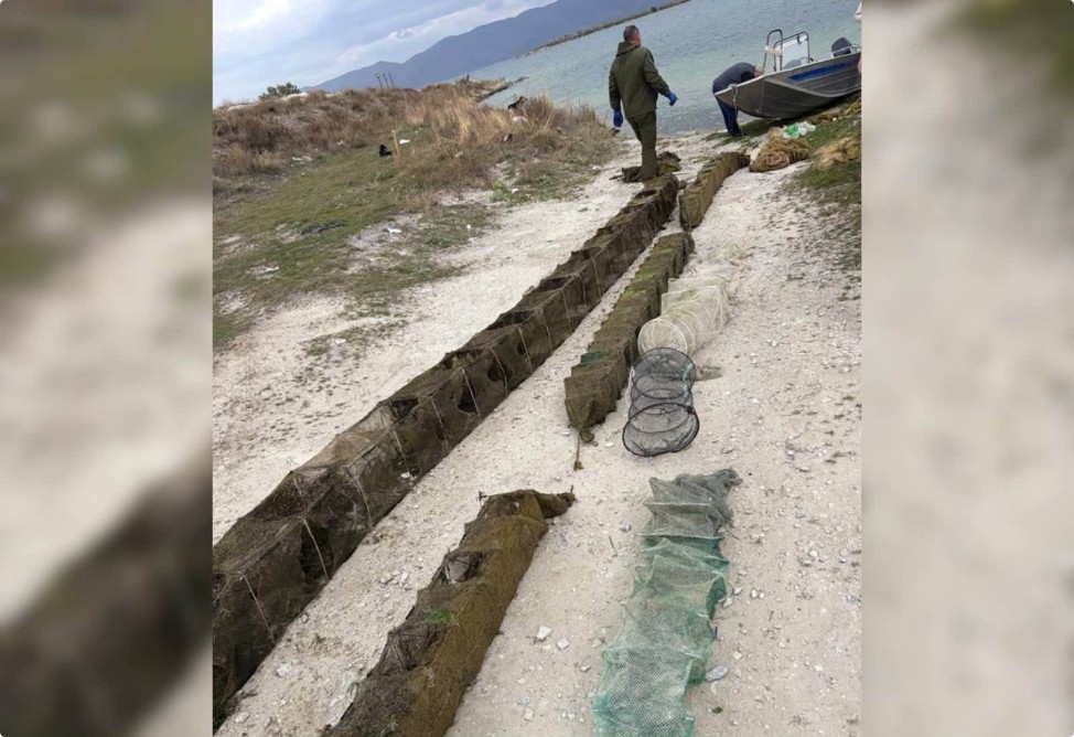 Սևանա լճից դուրս է բերվել ապօրինի տեղադրված 90 խեցգետնաորսիչ (ՖՈՏՈ)