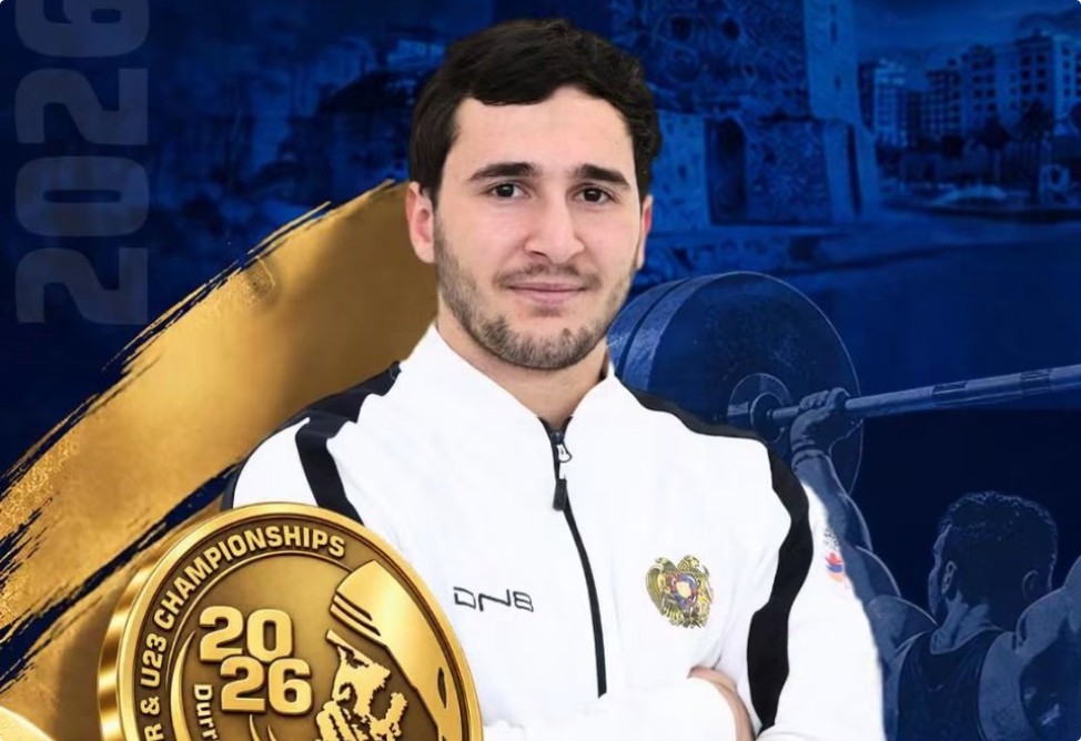Армянский тяжелоатлет Нарек Григорян стал чемпионом Европы U23, Самвел Мартиросян завоевал бронзу