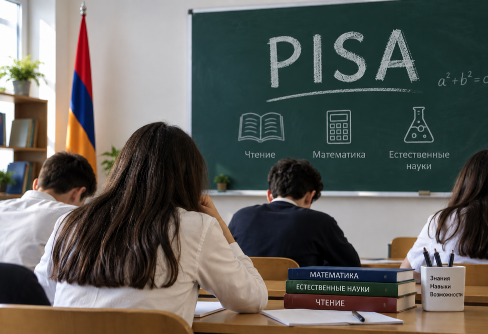Первое PISA Армении: что умеют 15-летние школьники и где обнаружились главные пробелы