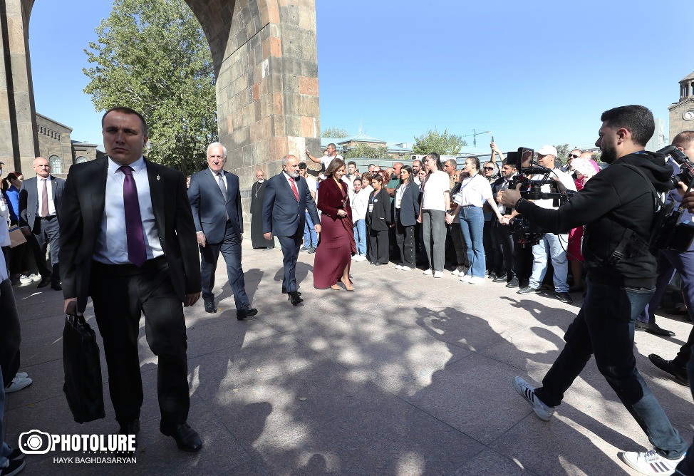 Церемония переосвящения главного собора Первопрестольного Святого Эчмиадзина-4