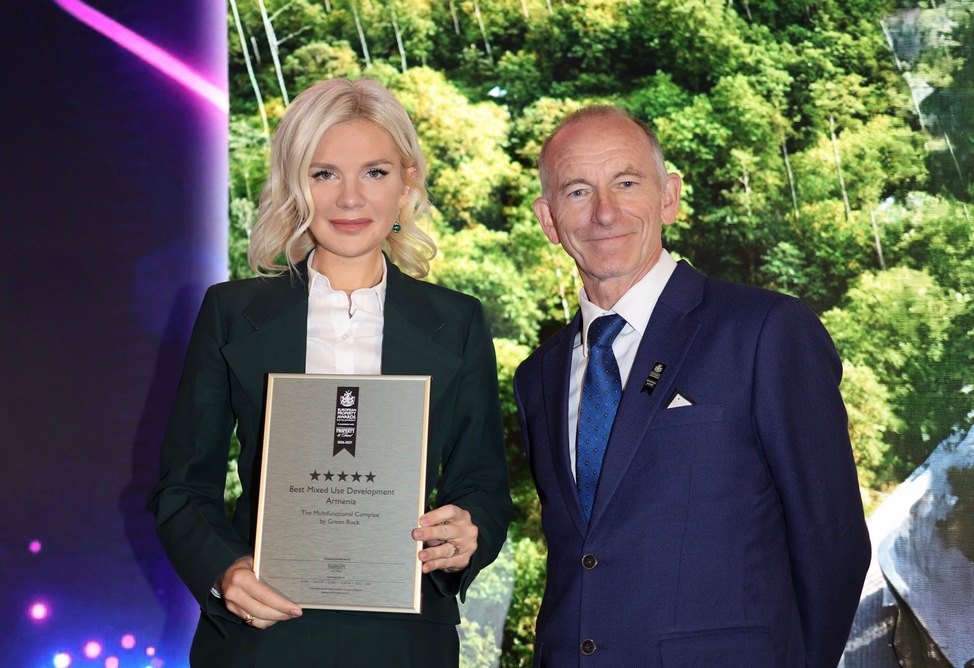  Мультифункциональный комплекс Green Rock в Дилижане получил награду Five Star премии International Property Awards