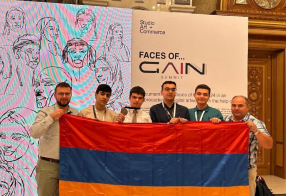 ՀՀ դպրոցականները բրոնզե մեդալ են նվաճել արհեստական բանականության առաջին միջազգային օլիմպիադայում