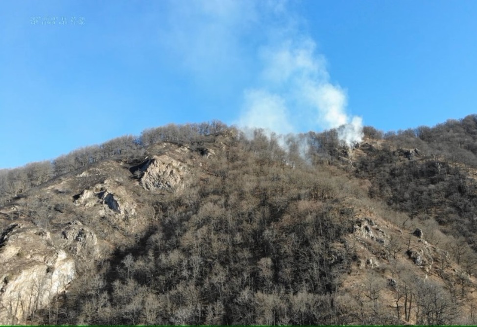 Сильный пожар бушует в двух областях Армении: на вызов отправились 124 пожарных (ФОТО)