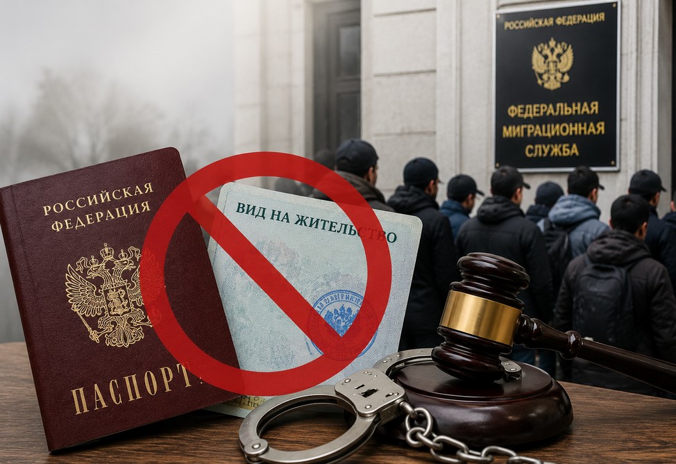 Мигрантам с судимостью в России запретят получать гражданство и ВНЖ