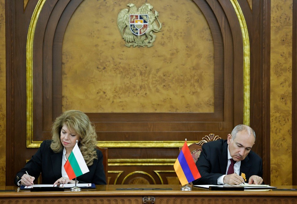Հայաստանն ու Բուլղարիան ստորագրել են ռազմավարական գործընկերության հռչակագիր