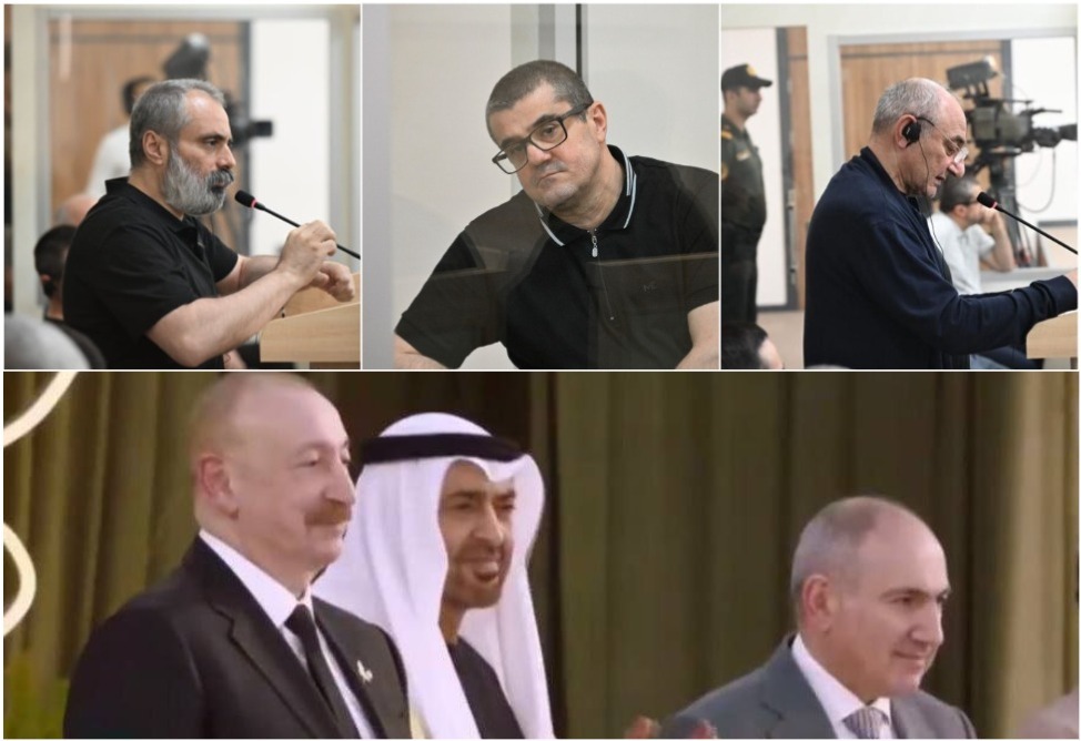 Арцахские лидеры осуждены в Баку на фоне вручения премии мира Пашиняну и Алиеву