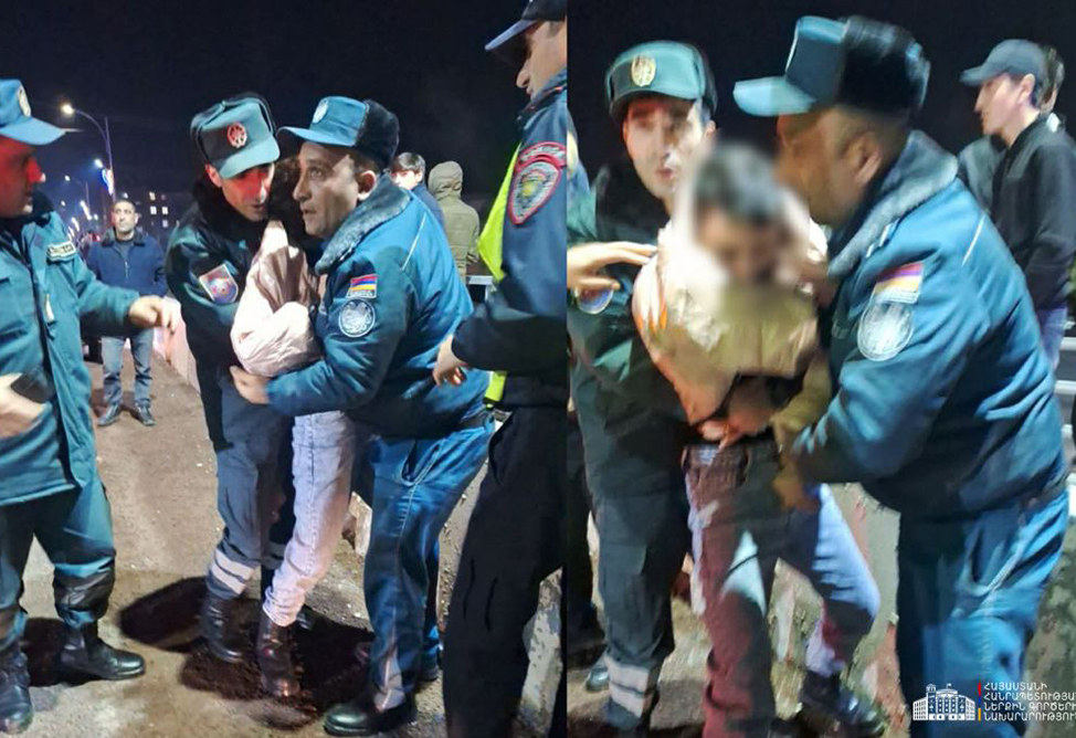 Попытку самоубийства удалось предотвратить в Шираке