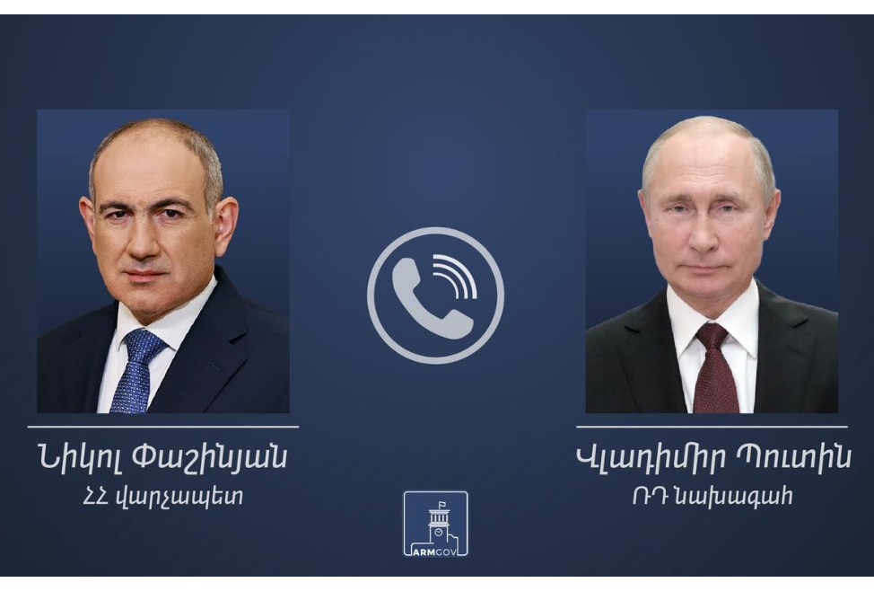 Пашинян и Путин обсудили текущую повестку и договорились продолжить обсуждение в формате встречи