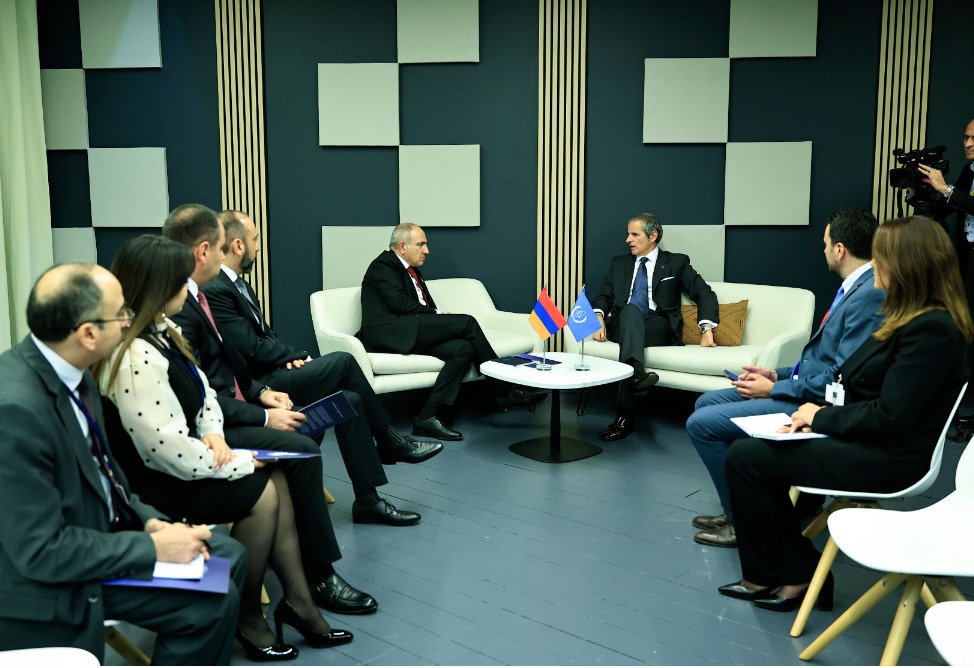 Пашинян и Гросси обсудили текущие программы в энергетическом секторе Армении