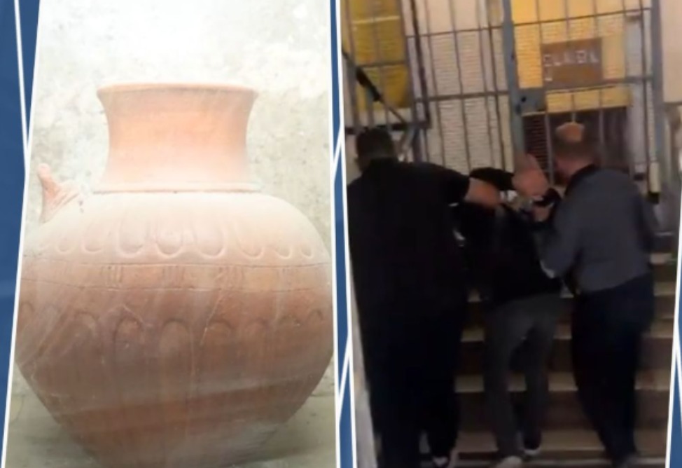 В Ереване из древней гробницы похитили чашу VIII века до н. э. (ВИДЕО)