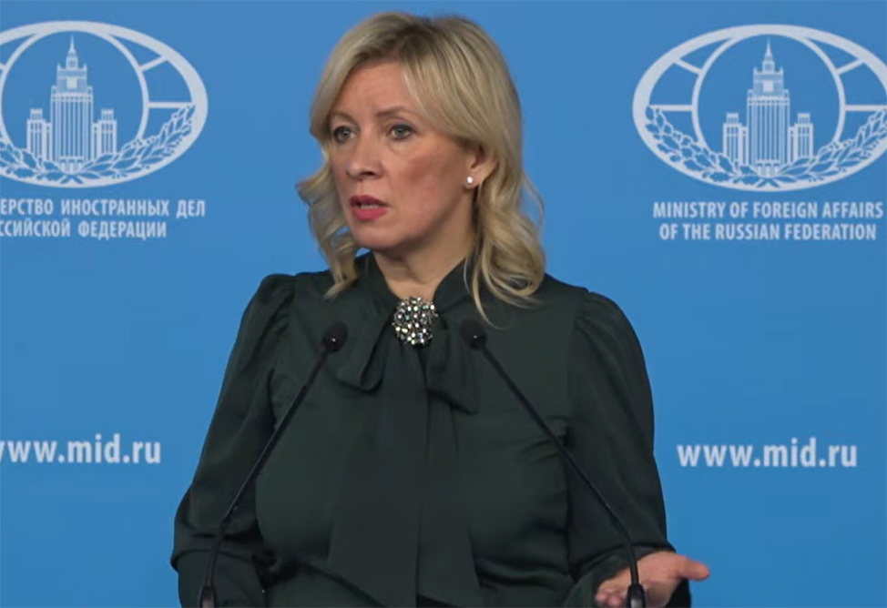 Захарова: ЕС пытается усилить влияние в Армении и превратить ее в свой форпост 