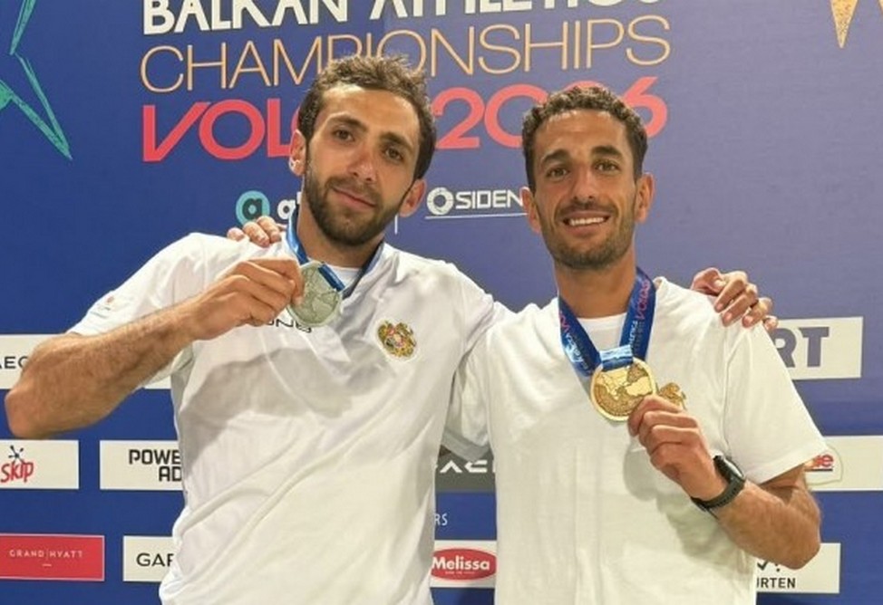  Двое легкоатлетов из Армении стали призерами чемпионата Балканских стран в Греции 