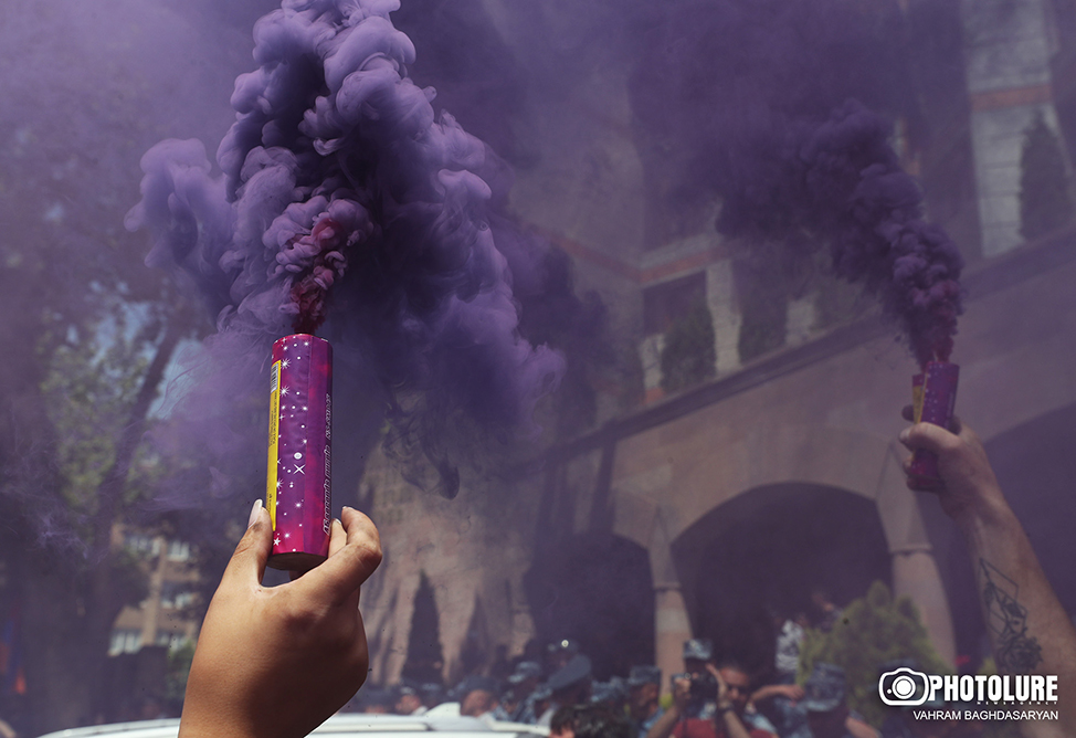 Акции протеста в Ереване-2