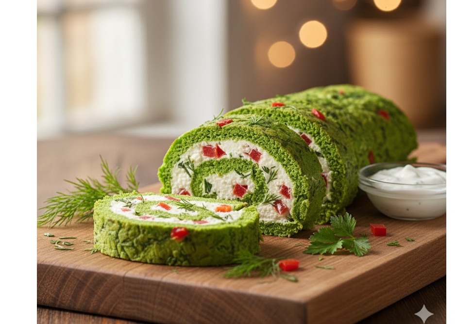 рулет со шпинатом ИИ Армения