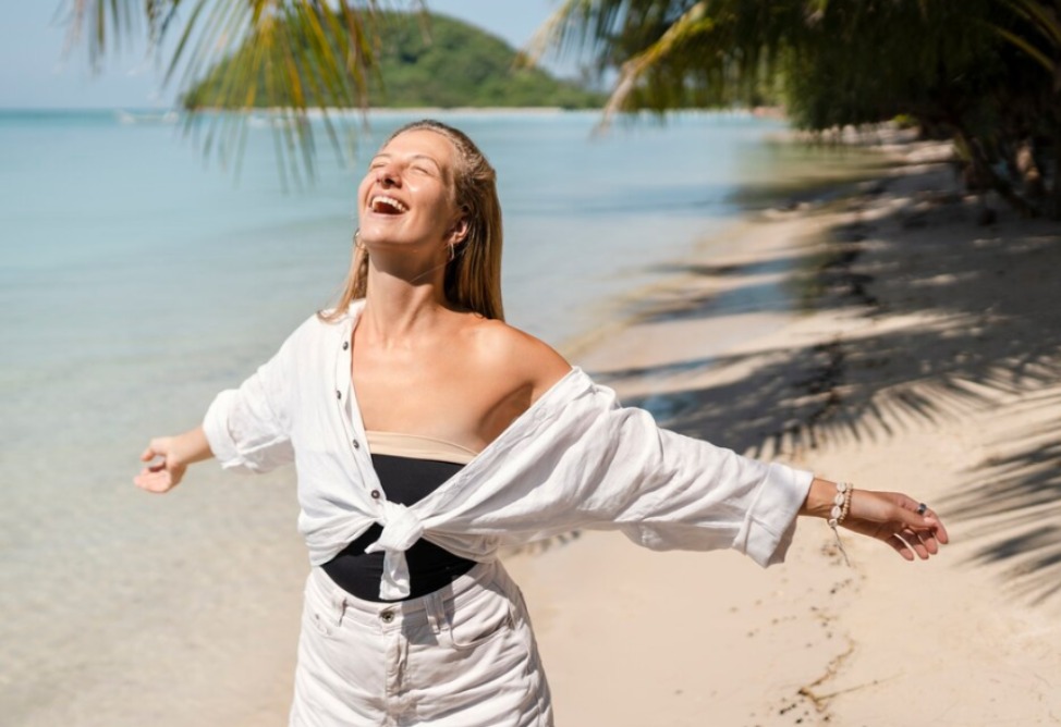 счастье, лето, море