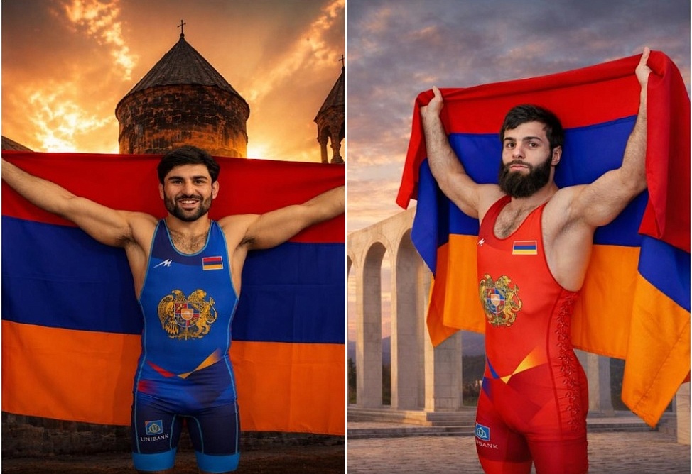  Двое армянских борцов завоевали бронзовые медали на ЧЕ в Тиране (ВИДЕО) 